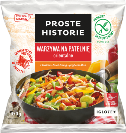 WARZYWA NA PATELNIĘ orientalne