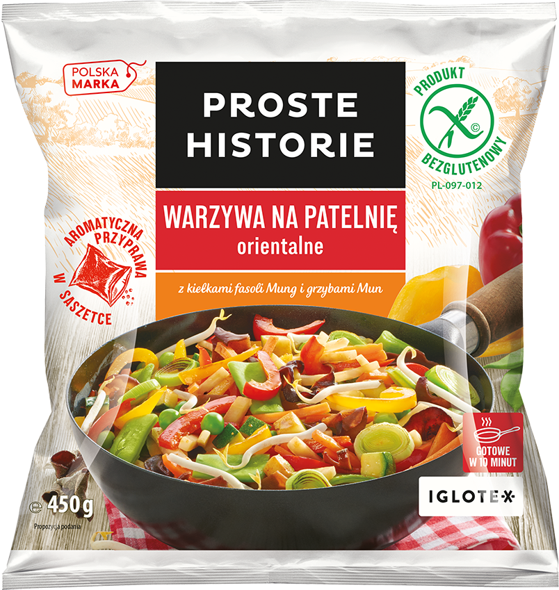 WARZYWA NA PATELNIĘ orientalne