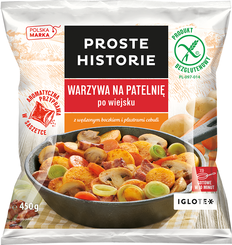 WARZYWA NA PATELNIĘ po wiejsku