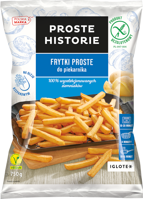 FRYTKI PROSTE do piekarnika