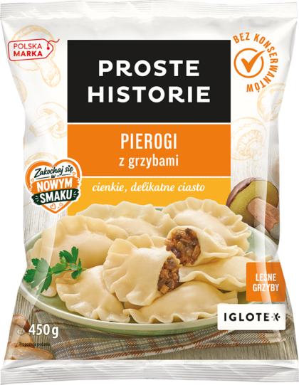 PIEROGI z grzybami