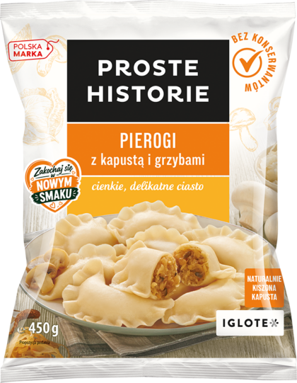 PIEROGI z kapustą i grzybami