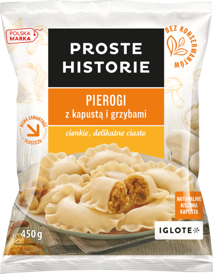 PIEROGI z kapustą i grzybami