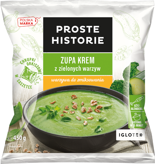 ZUPA KREM z zielonych warzyw