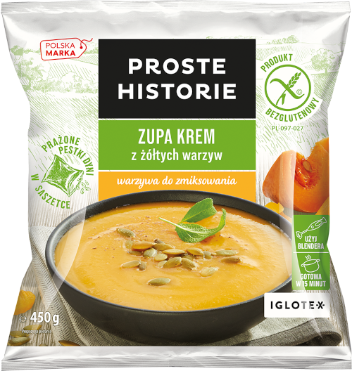 ZUPA KREM z żółtych warzyw