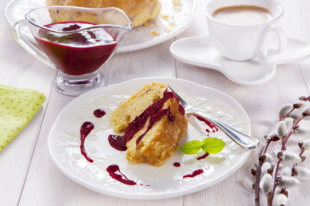 Sos owocowy do babki