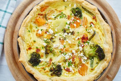 Tarta wiejska na cieście francuskim