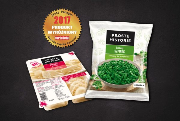 Marka Proste Historie wśród laureatów konkursu "Złoty Paragon 2017"