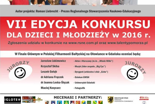 Za nami VII edycja konkursu "Odkrywamy talenty na Pomorzu" Iglotex 2016