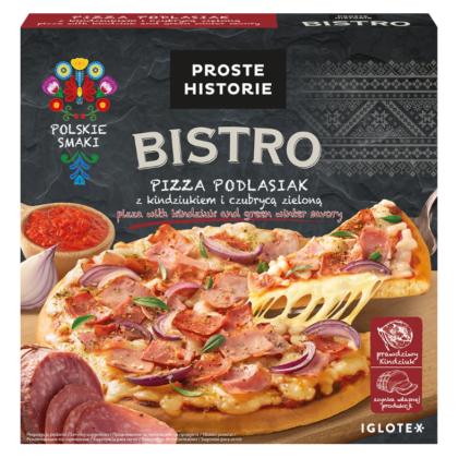 Pizza podlasiak z kindziukiem i czubrycą zieloną