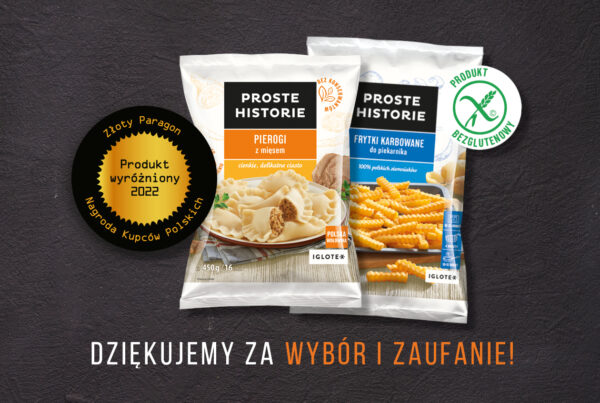 Nasze produkty wyróżnione Złotym Paragonem 2022
