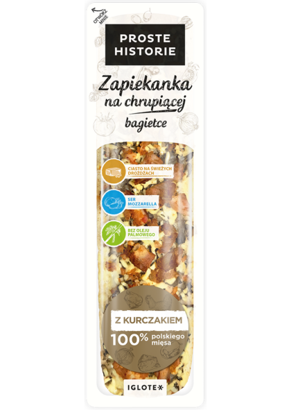 Zapiekanka z kurczakiem