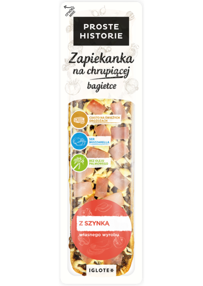 Zapiekanka z szynką