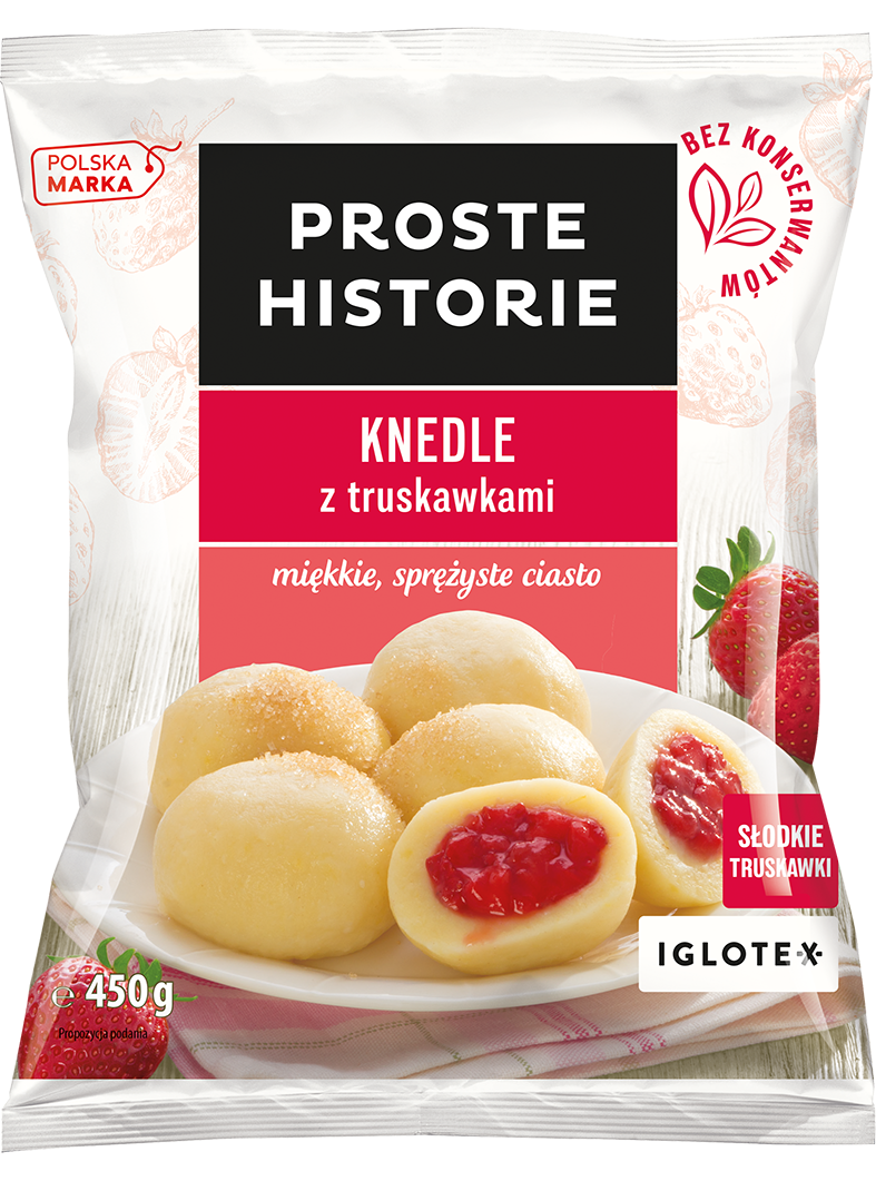 KNEDLE z truskawkami