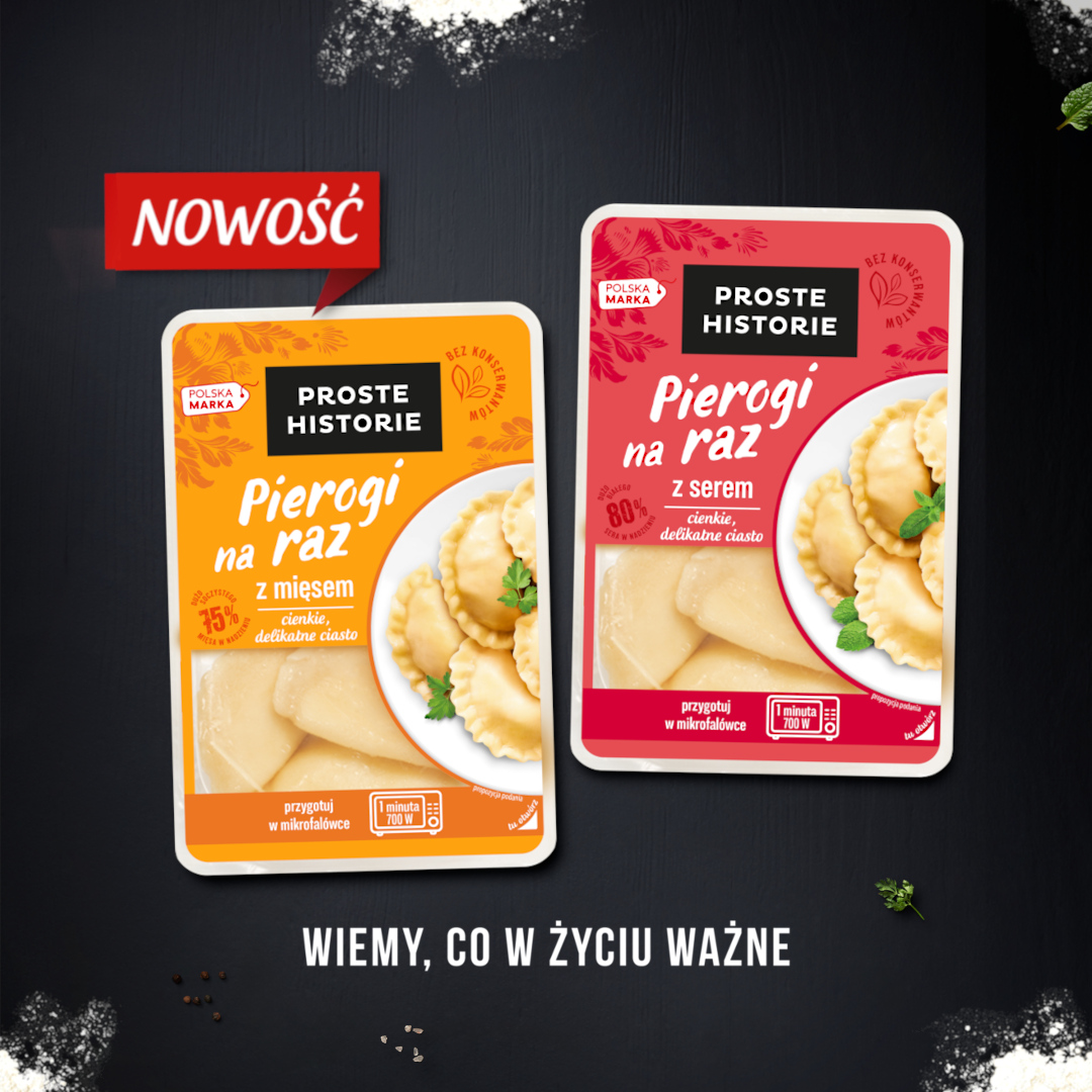 NOWOŚĆ! Pierogi na raz – szybka i pyszna przekąska