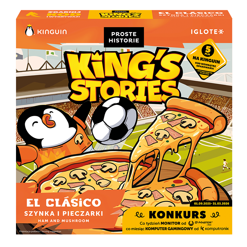 "El Clasico" pizza z szynką i pieczarkami