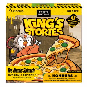 Proste Historie i Kinguin łączą siły – czas na pizzę ze świata gamingu!