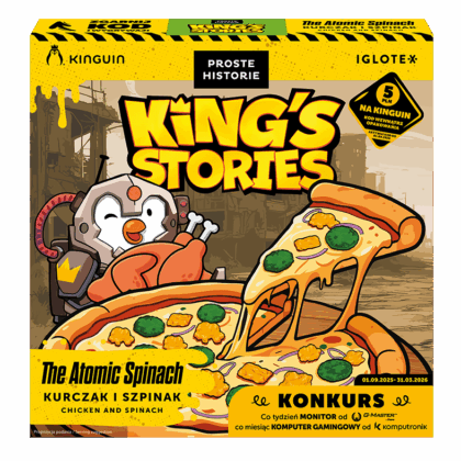 "The Atomic Spinach" pizza z kurczakiem i szpinakiem