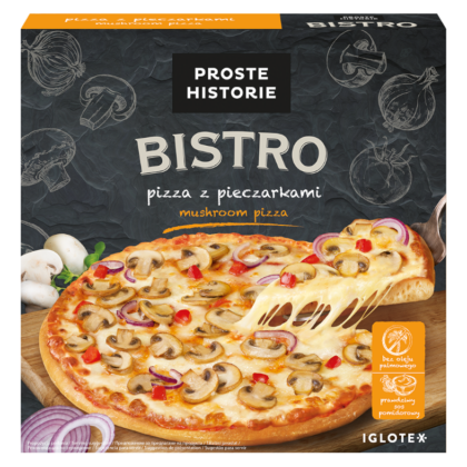 Pizza z pieczarkami