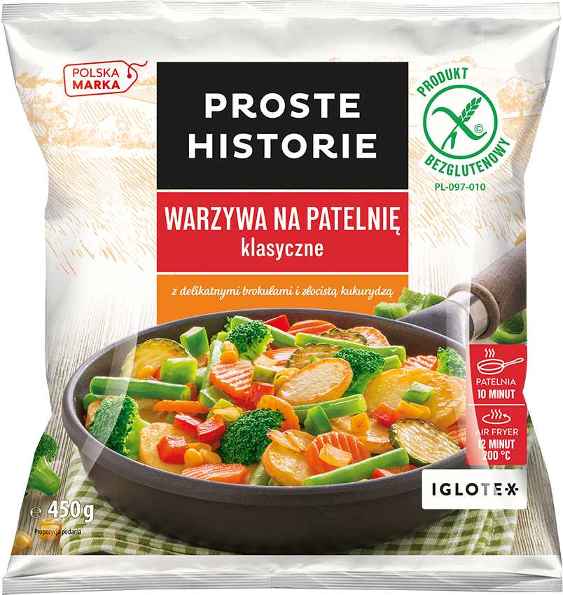 WARZYWA NA PATELNIĘ klasyczne