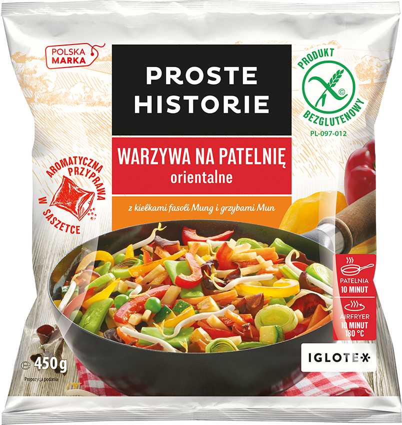 WARZYWA NA PATELNIĘ orientalne
