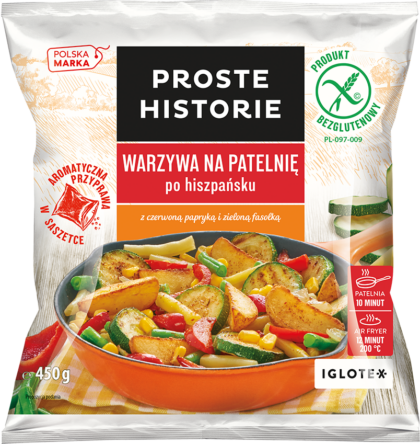 WARZYWA NA PATELNIĘ po hiszpańsku