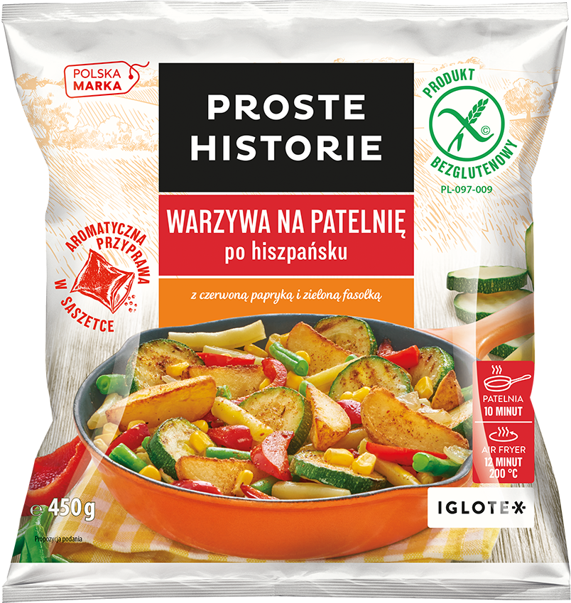 WARZYWA NA PATELNIĘ po hiszpańsku