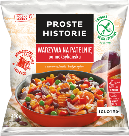 WARZYWA NA PATELNIĘ po meksykańsku