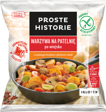 WARZYWA NA PATELNIĘ po wiejsku