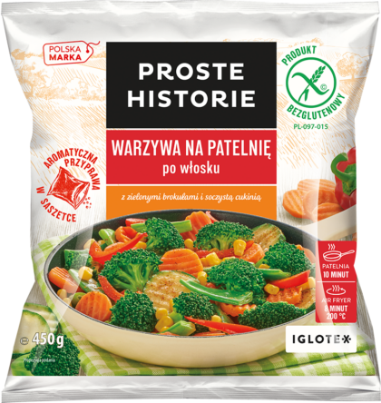 WARZYWA NA PATELNIĘ po włosku