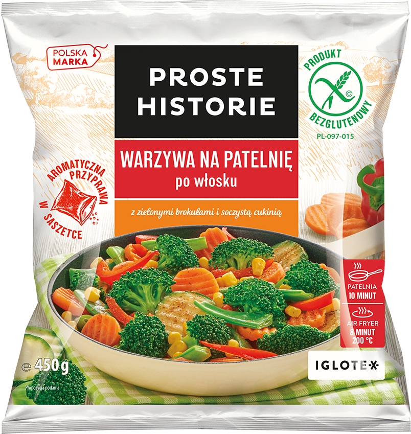 WARZYWA NA PATELNIĘ po włosku