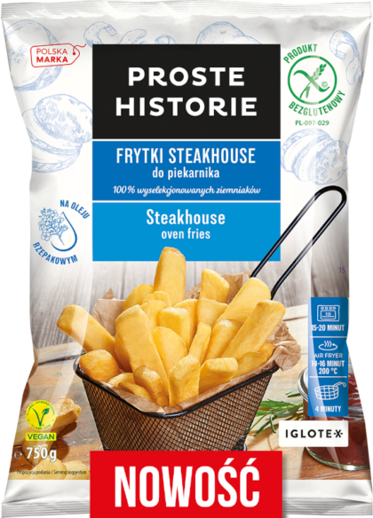 FRYTKI STEAKHOUSE do piekarnika
