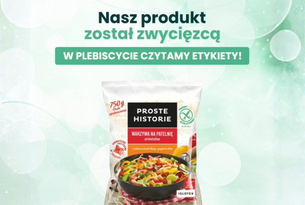 "Warzywa na patelnię orientalne" z nagrodą w plebiscycie „Czytamy Etykiety” 2025!